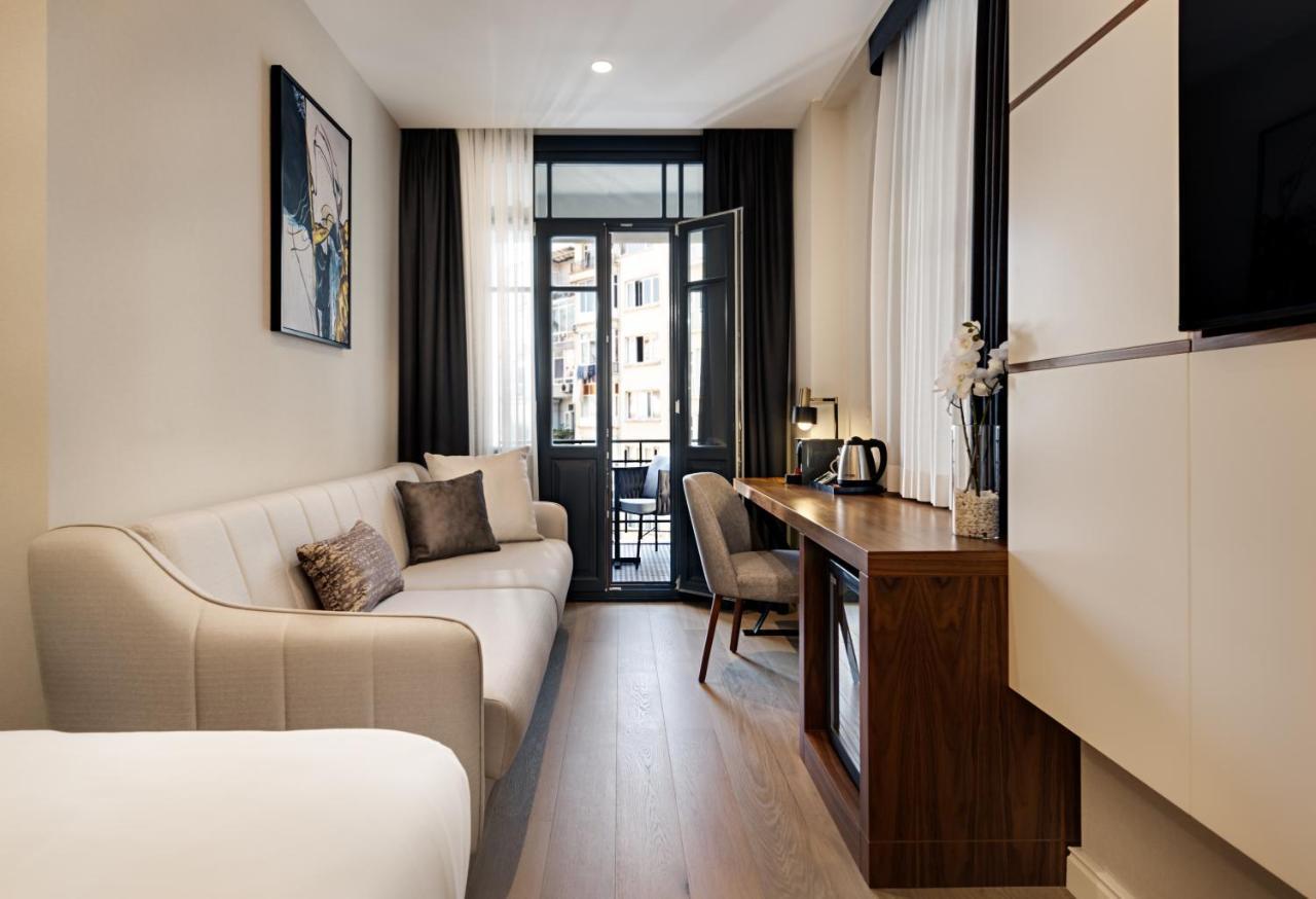 Gleam Collection Hotel Istanbul Bagian luar foto A typical room at the hotel